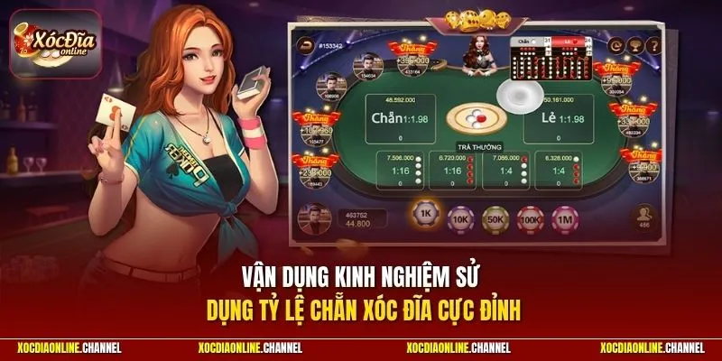 Vận dụng kinh nghiệm sử dụng tỷ lệ chẵn xóc đĩa cực đỉnh 